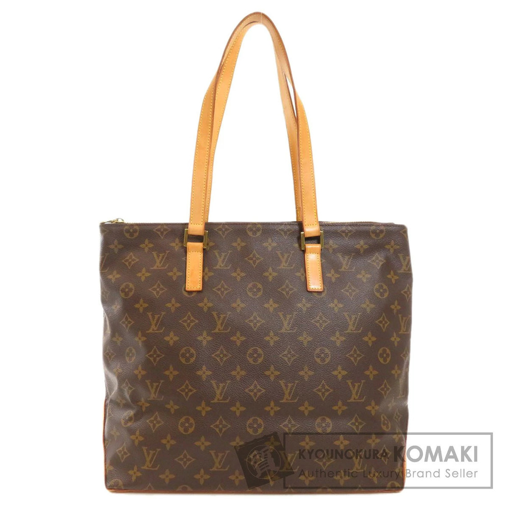 Louis Vuitton Cabas Mezzo Tote Bag Monogram Canvas Brown